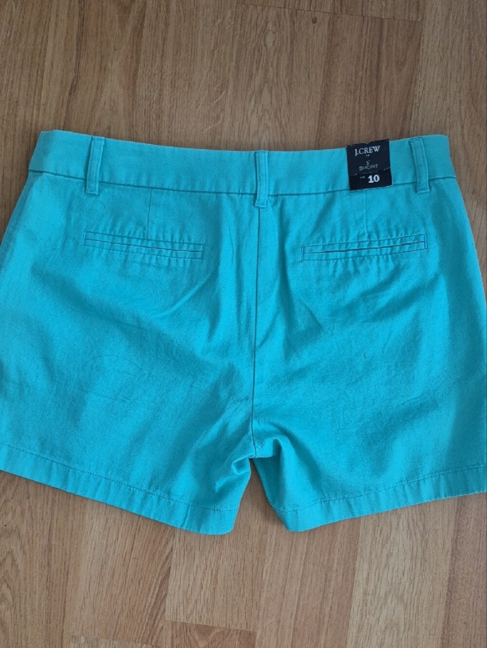 J. Crew Green/Seafoam Women's Shorts - Picture 4 of 4